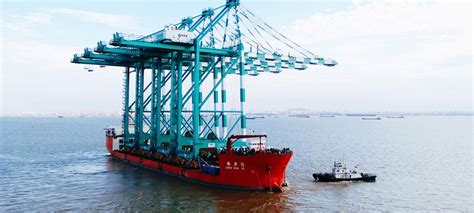 Zpmc Sends More Sts Cranes To Tanjung Pelepas Port Technology