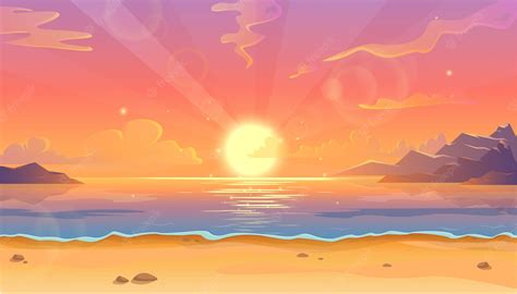 Download Free 100 Sunset Cartoon