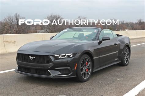 2024 Mustang Convertible Dark Grey Karly Martica