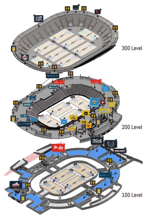 Arena Map - Hy-Vee Arena