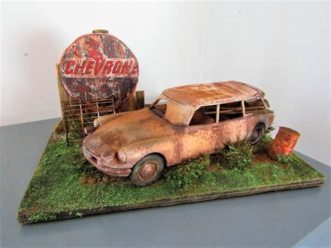 Models Toys Junkyard Diorama Citroen Id Break Catawiki