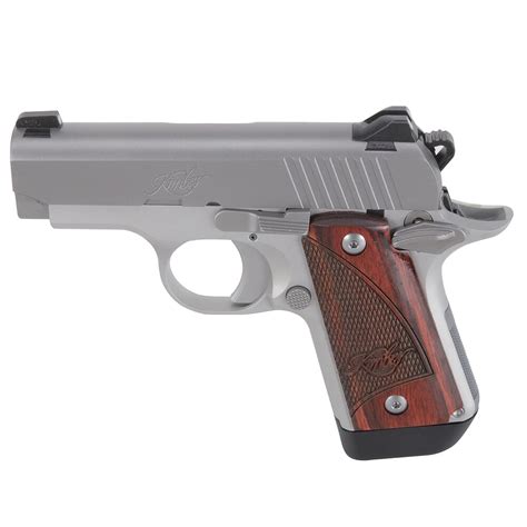 Kimber Micro 380 RTC Special 380 ACP Stainless Rosewood NS Pistol