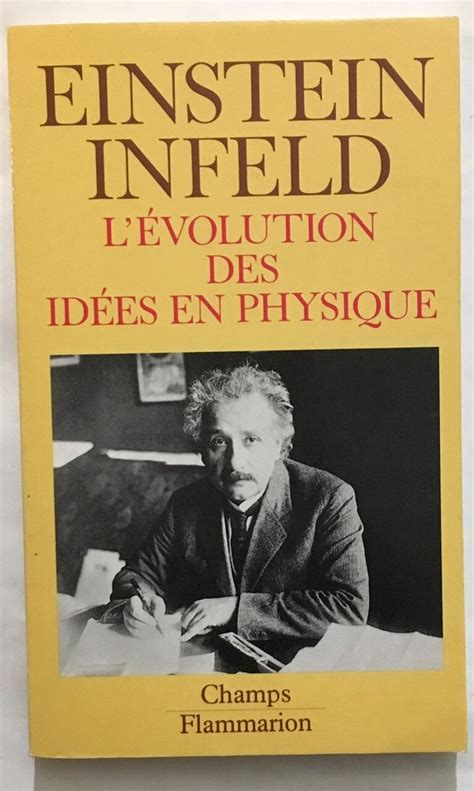 L Volution Des Id Es En Physique Des Premiers Concepts Aux Th Ories