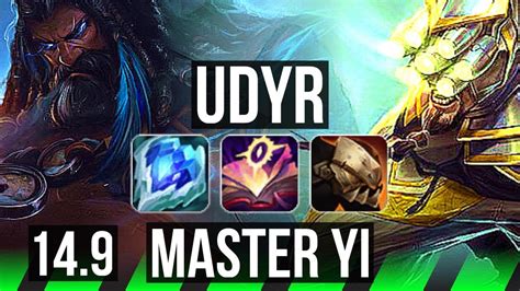 UDYR Vs MASTER YI JGL 13 1 17 71 Winrate 37k DMG Legendary NA