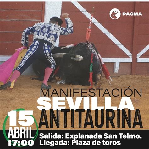 Pacma Convoca Este S Bado Su Manifestaci N Anual Sevilla Antitaurina