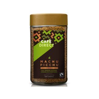 Machu Picchu Freeze Dried Instant Coffee Fair Trade Sustainable At