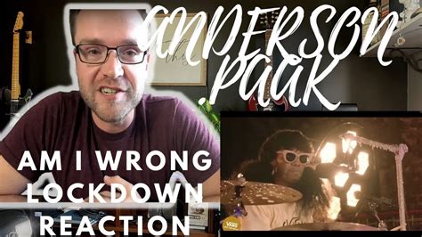 ANDERSON PAAK THE FREE NATIONALS AM I WRONG LOCKDOWN REACTION