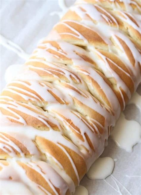 Lemon Cream Cheese Braid Cookies And Cups