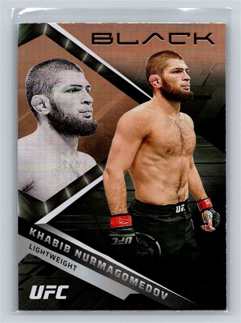 Panini Chronicles Ufc Black Bronze Khabib Nurmagomedov For