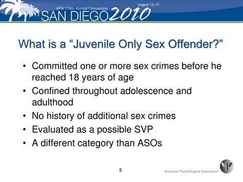 Ppt Juvenile Offenders Are Ineligible For Civil Commitment As Sexual