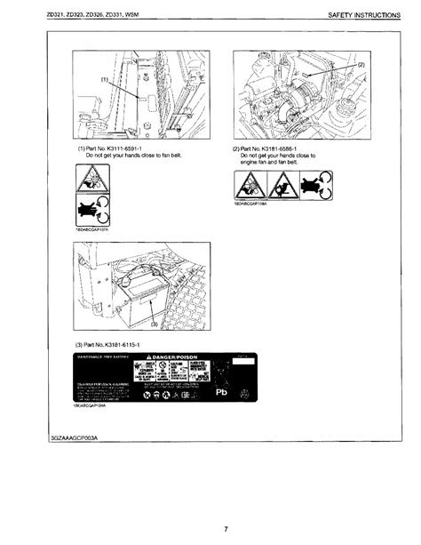 Kubota Zd326 Zero Turn Mower Service Repair Workshop Manual