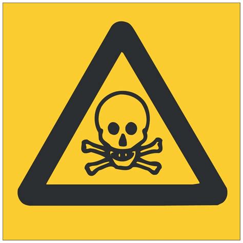 Poison Warning Label