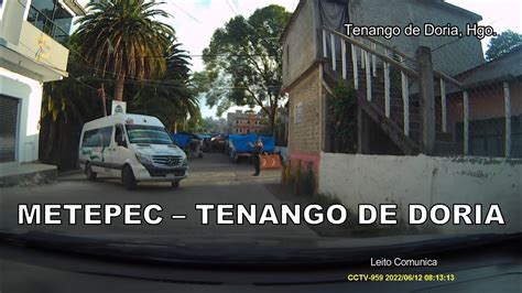 Metepec Tenango de Doria Sierra Otomí Tepehua Hidalguense YouTube