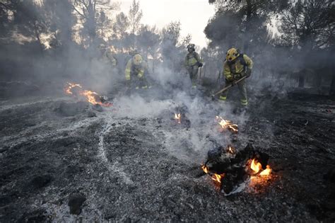 Fotos Los trabajos del Infoca en Los Guájares en imágenes Ideal