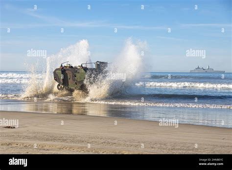 U S Marines Assigned To The 3rd Assault Amphibian Battalion 1st