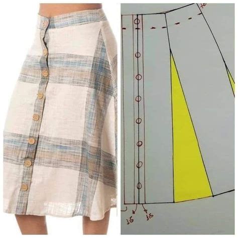 Modelos Y Patrones Modelagem Moda Patrones Costura Skirt Pattern