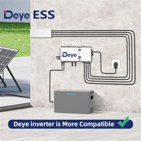 Deye Ess Ae Fs20 2h2 Stacking Expansion Home Charge Solar With Lifepo4