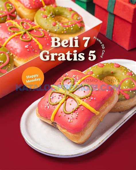 Promo Dunkin Donuts Beli 7 Gratis 5 Donut Dengan Menggunakan Dd Card