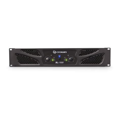 Crown XLi 1500 Two-channel Power Amplifier - Paras Pro Audio