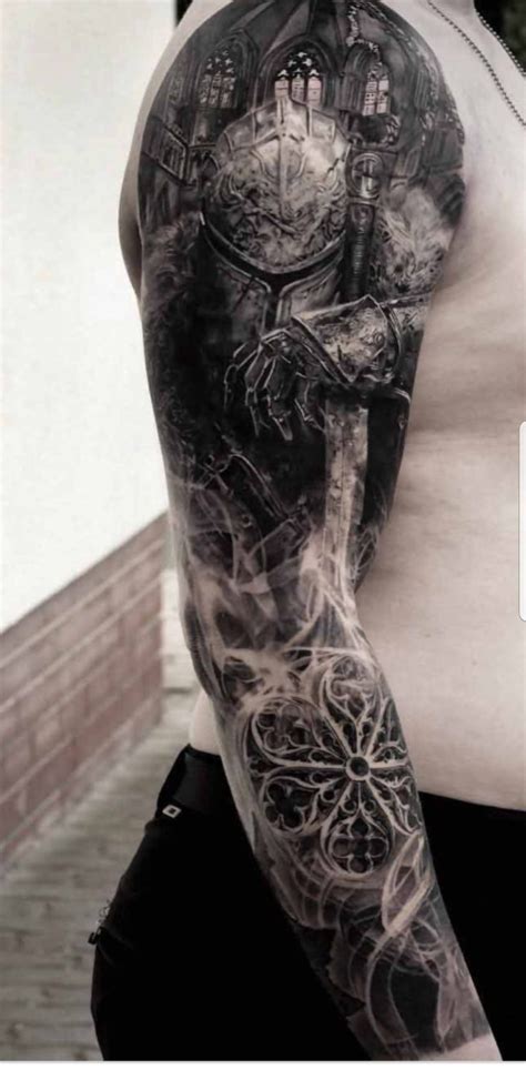 Pin By Lasse On Lyngemt In 2024 Armour Tattoo Sleeve Tattoos Knight