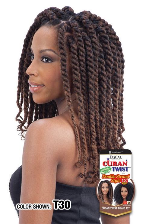 The Luxury Integration Cuban Twist Braid For Double Strand Style 16