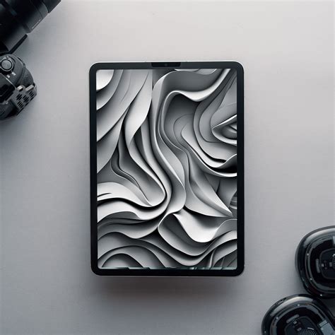 Grayscale Tides 8K Wallpaper Pack — This is E