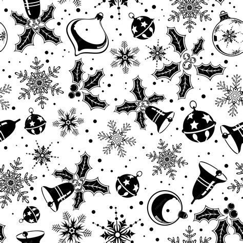 Premium Vector Christmas Seamless Background