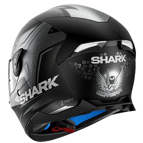 Miguel Oliveira Helmet Replica - Capacete SHARK SKWAL 2 Replica Miguel ...