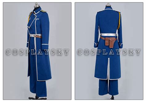 Fullmetal Alchemist Cosplay Roy Mustang Uniform Costume