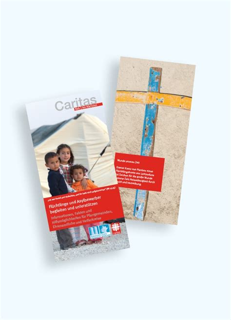 Caritas Brosch Re Fl Chtlinge Und Asylbewerber Studio Botschaft