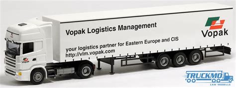 AWM Vopak Logistics Scania Topline Curtain Tarpaulin Semitrailer 75908