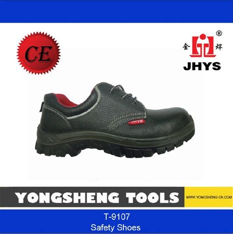 Camel Leather Upper Double Density Waterproof Working Safety Shoes