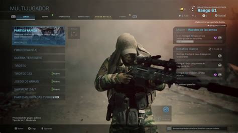 Seleccionar Modo De Juego En Call Of Duty Modern Warfare