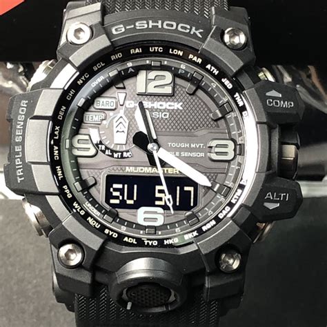 Casio Gwg A G Shock Mudmaster Solar Triple Sensor Multiband