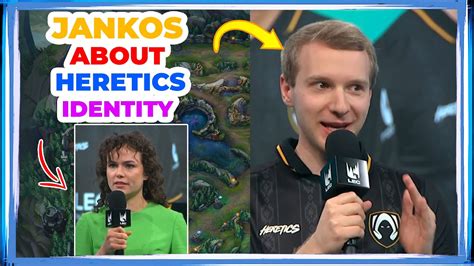 Jankos About Heretics IDENTITY In LEC YouTube