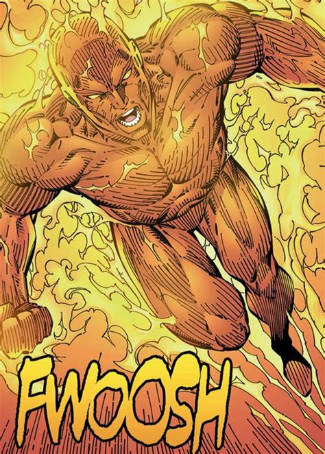 Comic Book Artwork The Human Torch By Jim Lee Fantastic Four