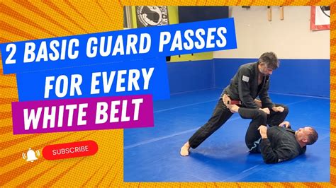 White Belt Jiu Jitsu Tip 7 2 Basic Guard Passes For Every Bjj White Belt Youtube