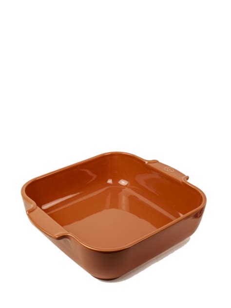 Appolia Appolia Terracotta Ceramic Square Baking Dish 28cm Peugeot