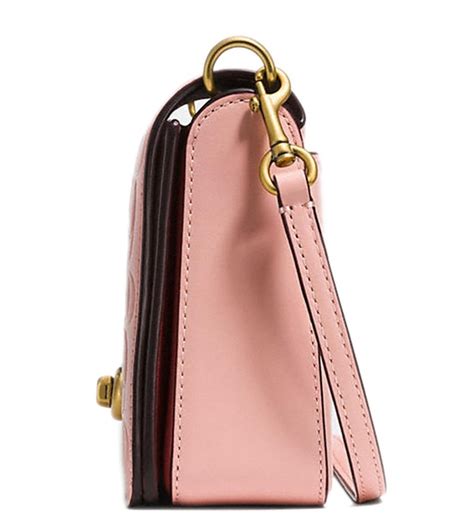 Buy Coach Peony Dinky Signature Leather Cross Body Bag For Women Online