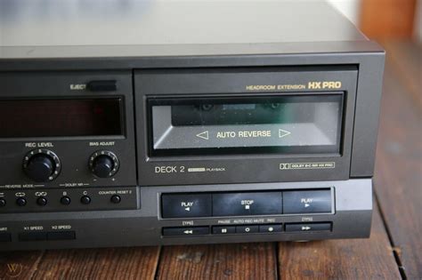 Technics Rs Tr Dual Deck Stereo Cassette Recorder Working Hx Pro