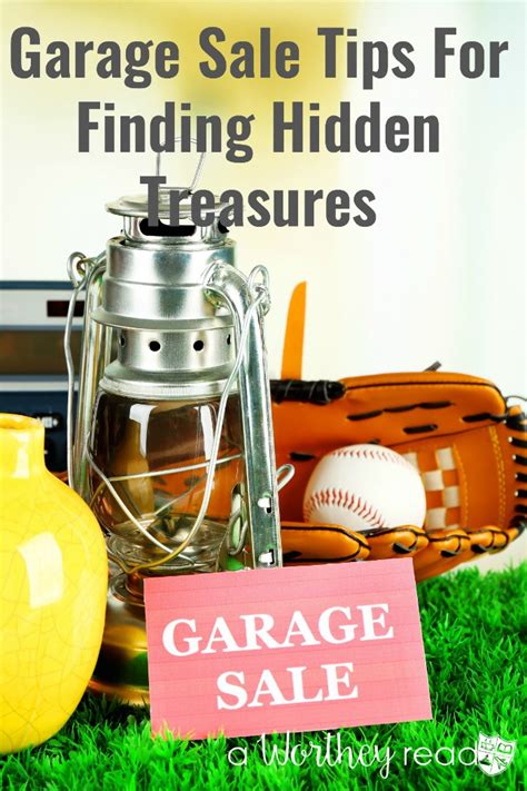 Garage Sale Tips For Finding Hidden Treasures