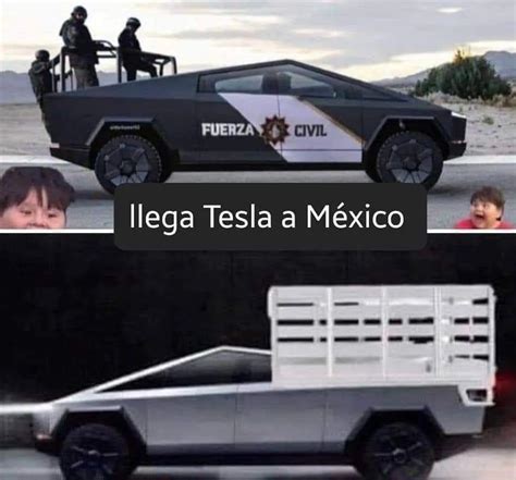 Llega Tesla A M Xico Memes