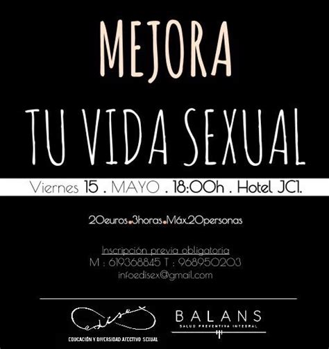 Taller Mejora Tu Vida Sexual Que Hacer En Murcia