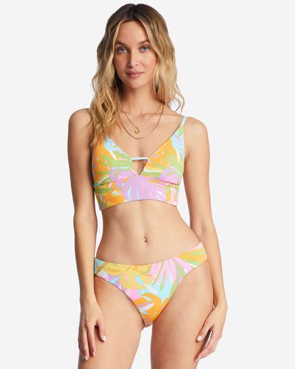 Dreamland Top De Bikini Cami Reversible Para Mujer Billabong