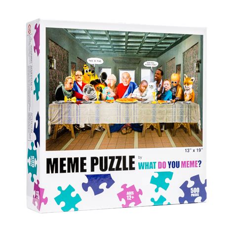 What Do You Meme Last Supper Puzzle, 500 Pieces, What Do You Meme LLC ...