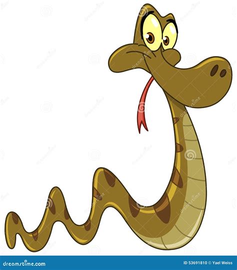 Smiling Snake Cartoon Stock Illustration | CartoonDealer.com #27220597