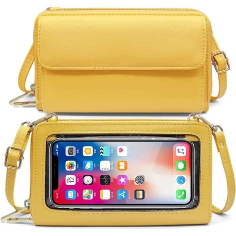 Portable Femme Portefeuille RFID Blocage Sacs Bandoulière Femme