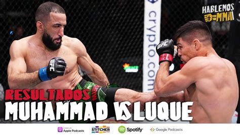 Resultados Belal Muhammad Derrota A Vicente Luque Continúa Racha Ufc Vegas 51 Youtube