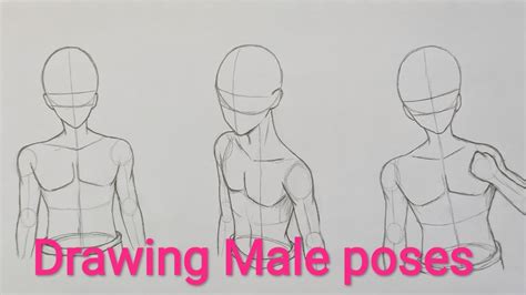 Sketch Anime Male Anatomy Reference See more ideas about art reference ...