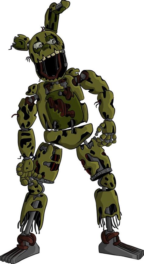 Springtrap Full Body Png By Er Tiler Pyzik 2003 On Deviantart In 2022